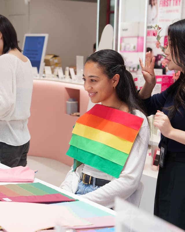 Personal Color Analysis and Beauty Shopping